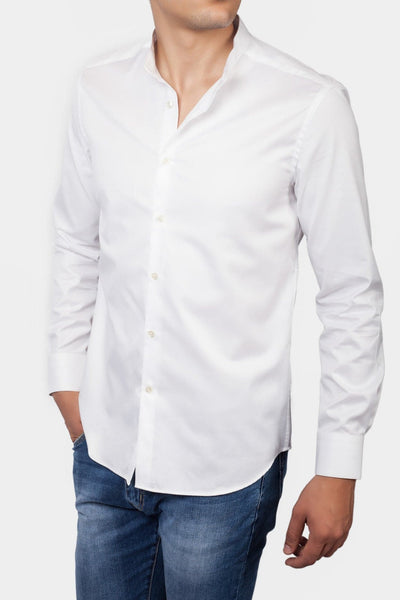 CHEMISE VARESE BLANCHE - banzola-collection